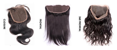 Difference Between Closures, Full Frontals, And 360 Frontals