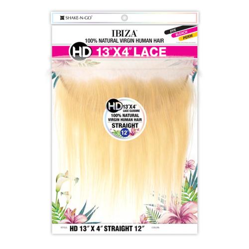 Milky Way Natural Virgin Human Hair Ibiza 13X4 HD Lace Closure