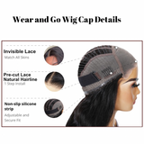 Pre-Cut Lace Body Wave Wear and Go Wig