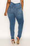 Knee Slit Jeans
