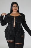 Lace Me Up Top