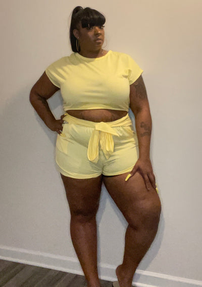 Lemonade Short Set