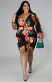 Views from the Garden Midi Dress